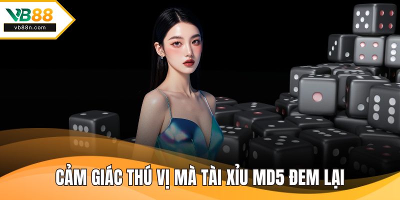 Cảm giác thú vị mà tài xỉu MD5 đem lại
