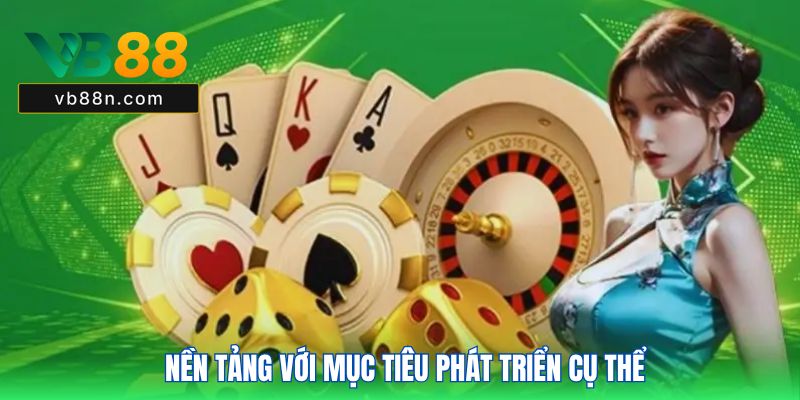 Nền tảng với mục tiêu phát triển cụ thể